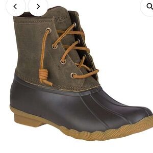 Women’s Sperry Saltwater Duck Boot Sz 11